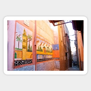 Marrakech - Fresques Sticker